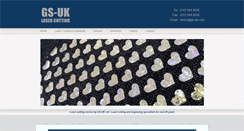 Desktop Screenshot of laser-cutting-service.co.uk