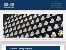 Tablet Screenshot of laser-cutting-service.co.uk
